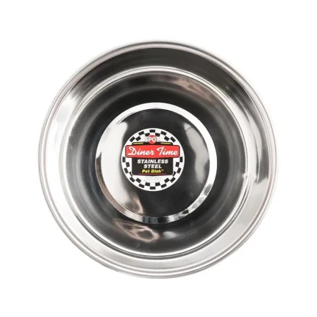 Spot Dinner Time Stainless Steel Pet Dish