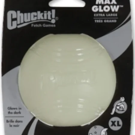Chuckit Max Glow Ball for Dogs