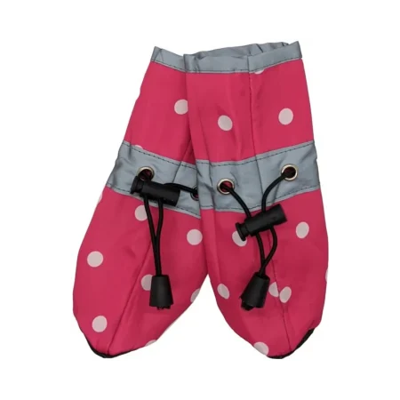 Fashion Pet Polka Dot Dog Rainboots