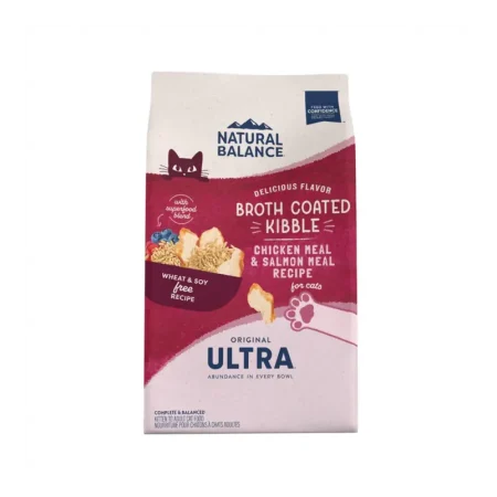 Ultra Broth Coated Dry Cat Food