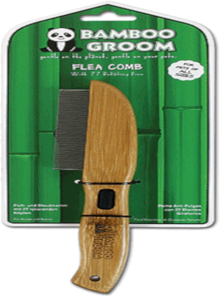 ALCOTT Bamboo Groom Flea Comb3 ALCOTT Bamboo Groom Flea Comb3