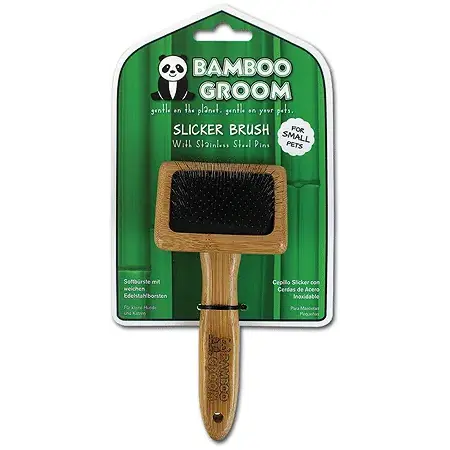 ALCOTT Bamboo Groom Slicker Brush