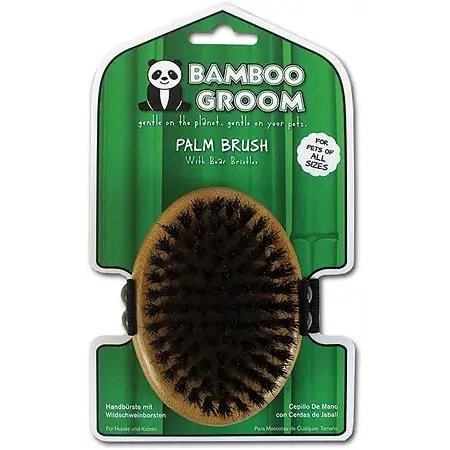 ALCOTT Bamboo Palm Brush Boar Bristles