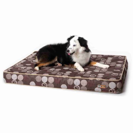 Superior Orthopedic Dog Bed Medium Brown scaled 1