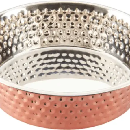 SPOT Honeycomb Hammered Copper Bowl