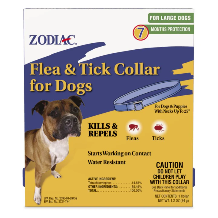 Zodiac Flea and Tick Collar for Dogs1 Zodiac Flea and Tick Collar for Dogs