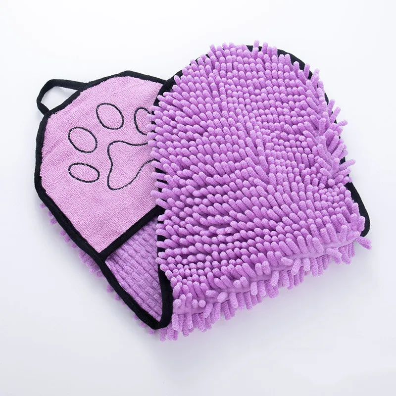 Dog Super Absorbent Bathrobe Purple Dog Super Absorbent Bathrobe Purple