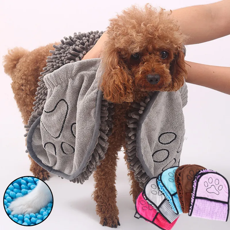 Dog Super Absorbent Bathrobe1 Dog Grooming