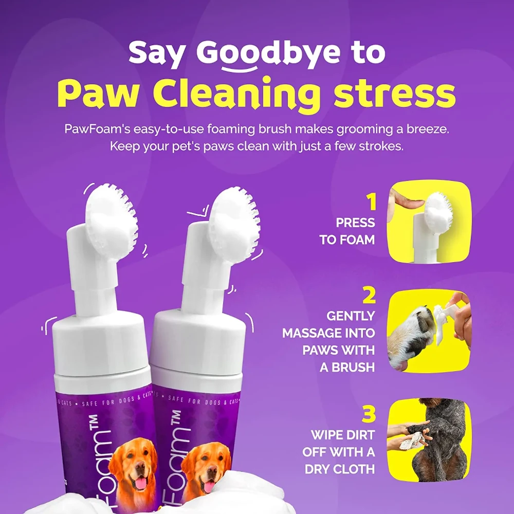 Dog Paw Foam3 Dog Paw Foam3